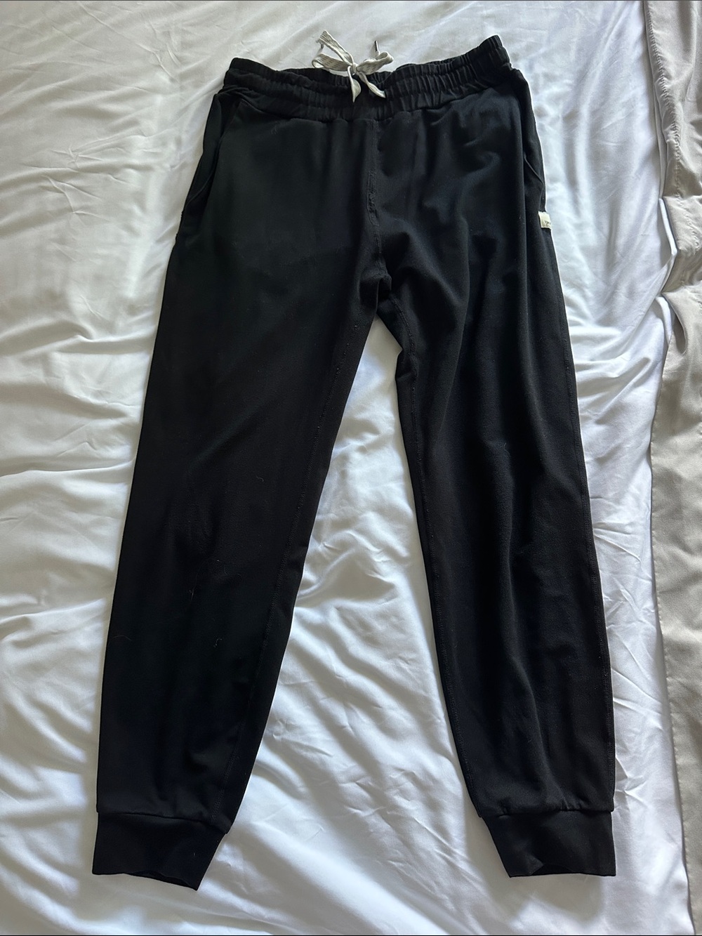 Vuori Womens Black Soft Performance Jogger Pants Size XS Stretch Gym